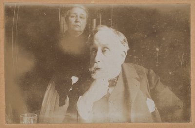 [Zelfportret met Zoé Closier] door Edgar Degas