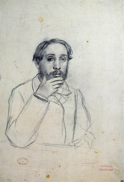 Zelfportret door Edgar Degas