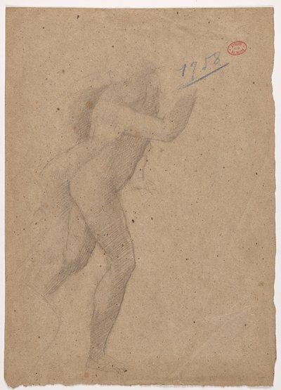 Studie naar een gravure van Marcantonio Raimondi naar Raphael, 