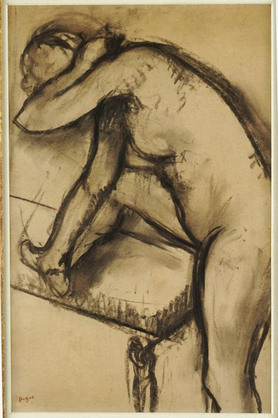Studie van een Danseres door Edgar Degas