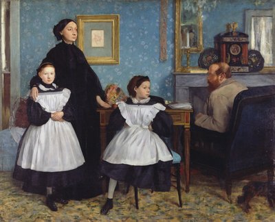 De familie Bellelli door Edgar Degas