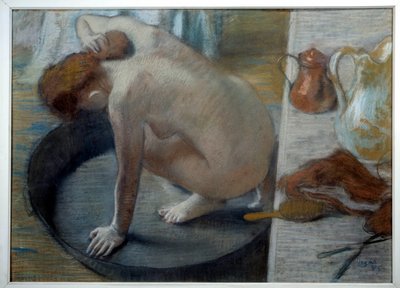 De Pastelkuip door Edgar Degas