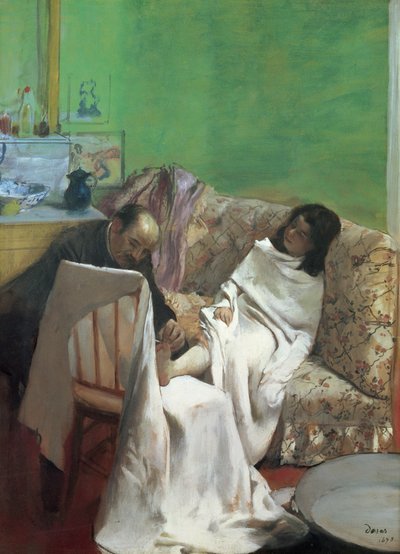 De Pedicure, 1873 door Edgar Degas