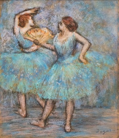Twee dansers. Rond 1905 door Edgar Degas