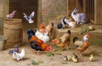 Boerderijvrienden door Edgar Hunt