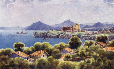 Noord-Spanje: Castro Urdiales, De Kustlijn van Bilbao door Edgar T. A. Wigram