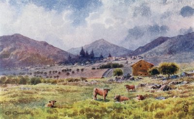Noord-Spanje: Escorial, Vanaf het Oosten door Edgar T. A. Wigram