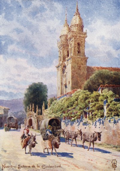 Noord-Spanje: Nuestra Senora de la Esclavitud door Edgar T. A. Wigram
