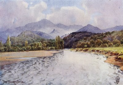 Noord-Spanje: de Sella-vallei, onder Arriondas door Edgar T. A. Wigram
