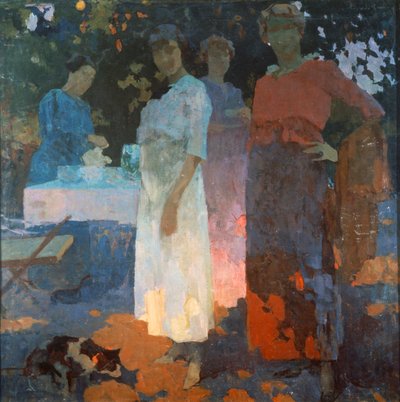 Ontbijt in de tuin door Edgardo Curcio