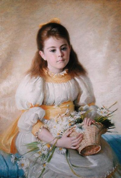 De bloemenmand door Edith Augusta James
