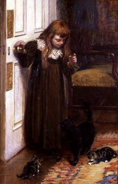 Spelen met de kittens door Edith F. Grey