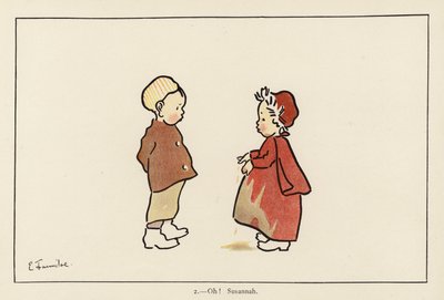 Oh! Susannah (kleur litho) door Edith Farmiloe
