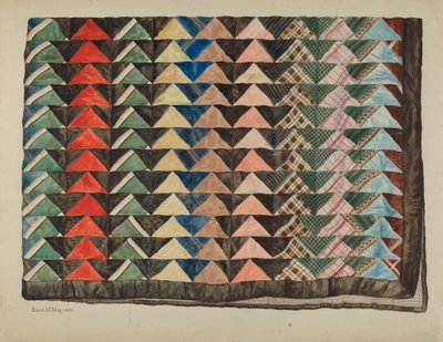 Patchwork Quilt door Edith Magnette