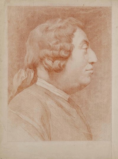 Zelfportret door Edmé Bouchardon