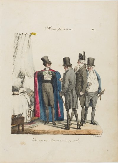 De bloedzuigers, heren, de bloedzuigers! door Edme Jean Pigal