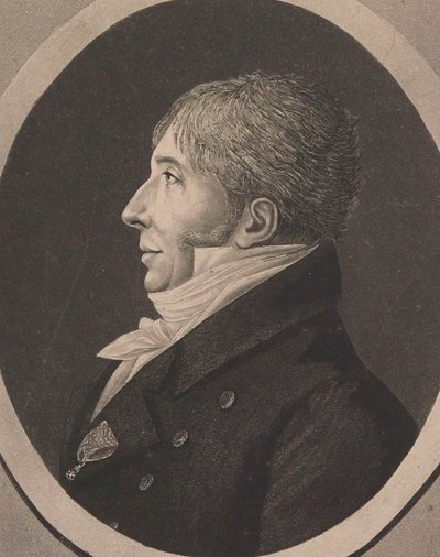 Portret van de componist Jean-François Le Sueur 1760-1837, 1818 door Edme Quenedey