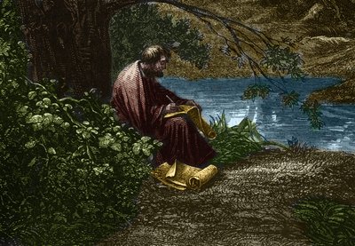 De Griekse filosoof Democritus door Edmond Castan