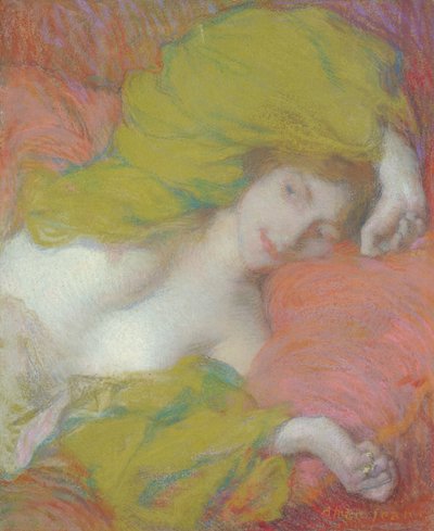 Ledigheid, c.1895 door Edmond François Aman Jean
