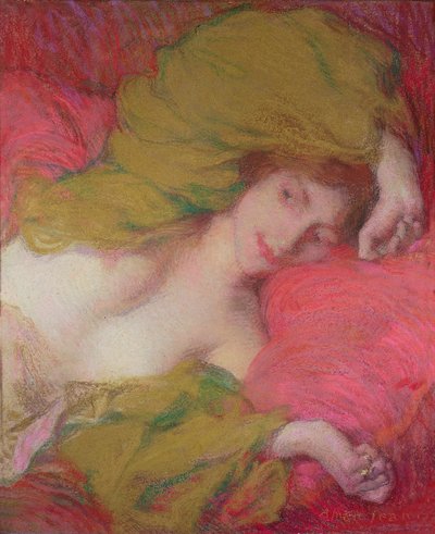 Farniente door Edmond François Aman Jean