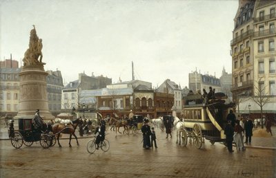 Place Clichy door Edmond Jean