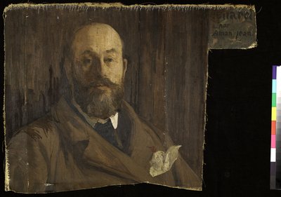 Portret van Paul Albert Besnard (fragment), ca. 1896 door Edmond Jean