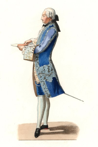 Charles Rosalie de Rohan Chabot (1740-1813), Graaf van Jarnac (detail) door Edmond Lechevallier Chevignard