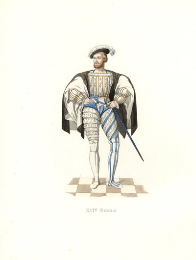 Claude van Lotharingen, eerste hertog van Guise (1496-1550) door Edmond Lechevallier Chevignard