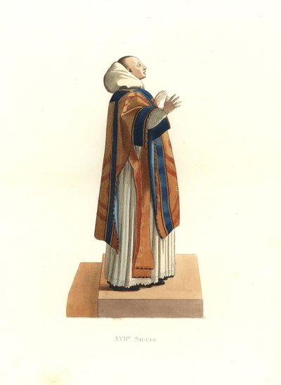 Geestelijk kostuum door Edmond Lechevallier Chevignard