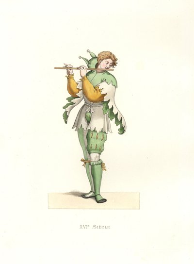 Franse nar door Edmond Lechevallier Chevignard