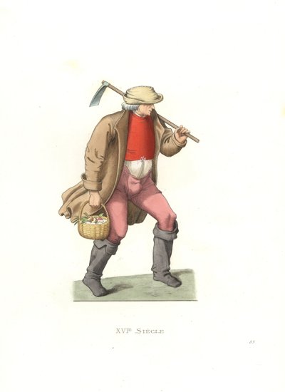 Franse arbeider door Edmond Lechevallier Chevignard