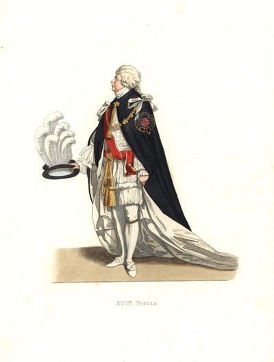 George Frederic Auguste, Prins van Wales, Engeland door Edmond Lechevallier Chevignard