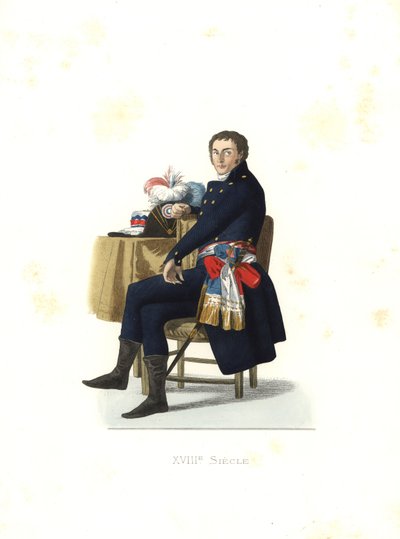 Guillemardet, ambassadeur van de Franse Republiek, Frankrijk door Edmond Lechevallier Chevignard