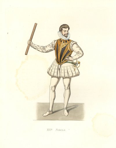 Henri de Lorraine, hertog van Guise door Edmond Lechevallier Chevignard