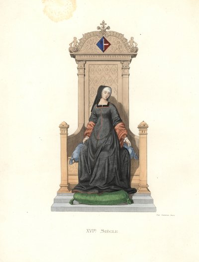 Louise de Savoie, Louise van Savoye (1476-1531) door Edmond Lechevallier Chevignard