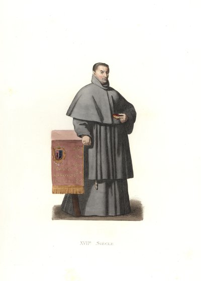 Pedro de Urbina, aartsbisschop van Sevilla, Spanje door Edmond Lechevallier Chevignard