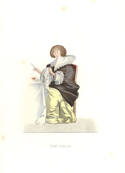 Vrouw van Frankrijk door Edmond Lechevallier Chevignard
