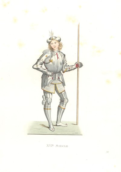 Italiaanse man van wapens door Edmond Lechevallier Chevignard