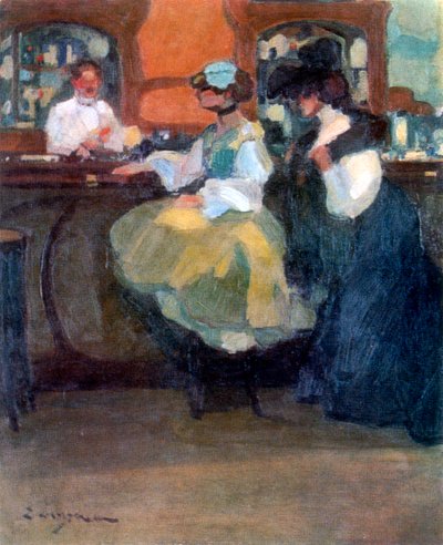 Bar Tabarin door Edmond Lempereur