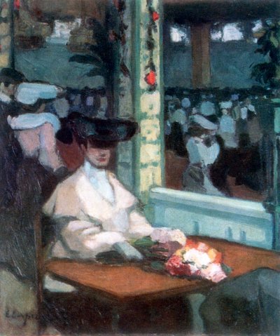 Wachten, Moulin de la Galette door Edmond Lempereur