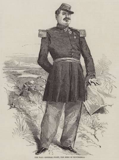 De oorlog, generaal Forey, de held van Montebello door Edmond Morin