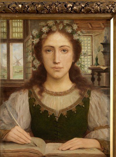 Detail (Legenda, uit Historia - Tempus - Legenda) door Edmond Theodor van Hove