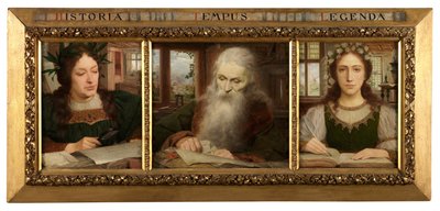 Historia - Tempus - Legenda door Edmond Theodor van Hove