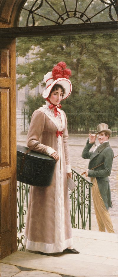 Een Bron van Bewondering, 1904 door Edmund Blair Leighton