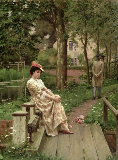 Uit door Edmund Blair Leighton