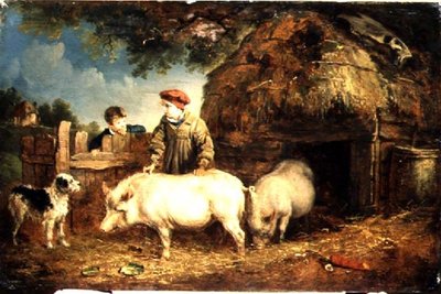 De Varkens Voeren door Edmund Bristow