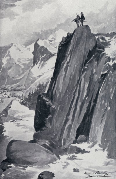 Illustratie voor Goethes Faust door Edmund Bruning