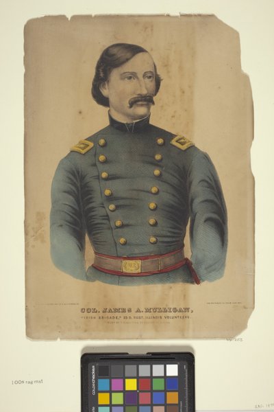Kol. James A. Mulligan door Edmund Burke Kellogg