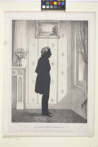 Willaim Henry Harrison door Edmund Burke Kellogg