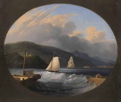Cornwall Landing, Hudson River door Edmund C. Coates